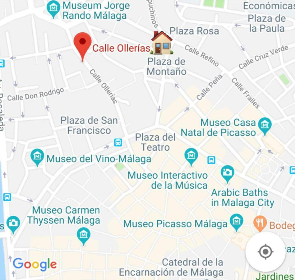 Calle Ollerias Málaga Dış mekan fotoğraf